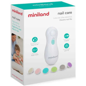 Miniland Ηλεκτρική Λίμα Νυχιών με 6 Κεφαλές, 2026