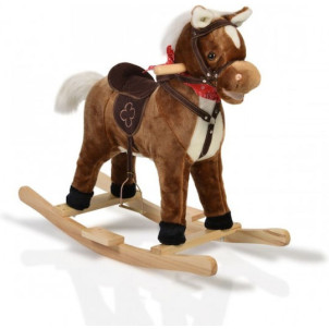 Moni Κουνιστό Παιχνίδι Chipper Αλογάκι για 24+ μηνών με Ήχους & Μουσική για Βάρος έως 50kg, 2025 