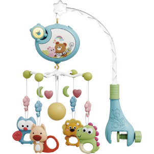 Bebe Stars Μουσικό Περιστρεφόμενο Με Φως Cartoon Bear Blue, 2025