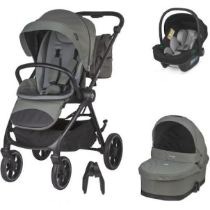 Coccole Βρεφικό Πολυκαρότσι 3 in 1 Serry Moss Green, 2026