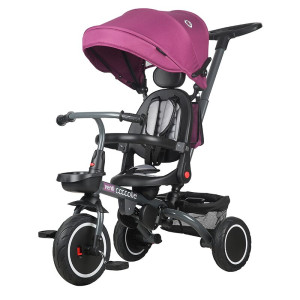 Smart Baby Τρίκυκλο Ποδηλατάκι Coccolle Venti Magenta, 323010850
