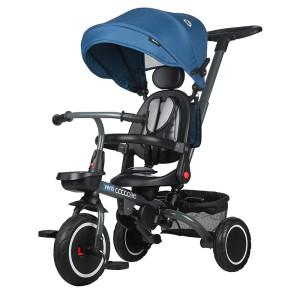Smart Baby Τρίκυκλο Ποδηλατάκι Coccolle Venti Navy blue, 323010832