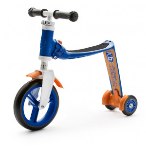 Ποδήλατο Ισορροπίας & Πατίνι 2 σε 1 HighwayBaby Plus Blue/Orance 96221