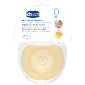 Chicco Nipple Shields Small, Δίσκοι στήθους από φυσικό καουτσούκ (001.01.029)