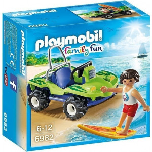 Playmobil Σέρφερ Με Τετρακίνητο Αμάξι (6982)