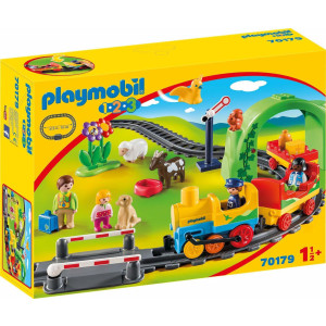 Playmobil Σετ Τρένου Με Ζωάκια & Επιβάτες (70179)