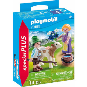 Playmobil Παιδάκια Με Μοσχαράκι (70155)