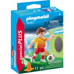 Playmobil Ποδοσφαιριστής Με Τέρμα Εξάσκησης (70157)