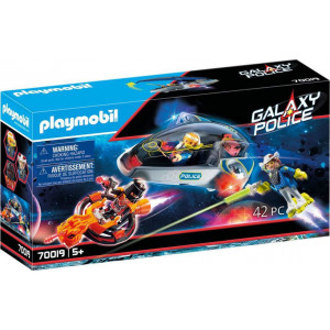 Playmobil Ιπτάμενο όχημα Galaxy Police 70019, narlis