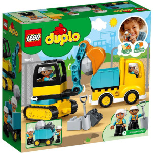 LEGO Truck & Tracked Excavator (10931)