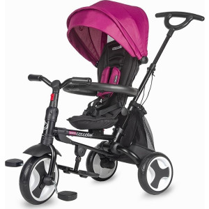 Smart Baby Τρίκυκλο Ποδηλατάκι Coccolle Spectra Magenta, 2024