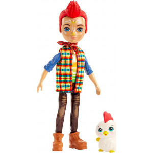 Enchantimals Κούκλα & Ζωάκι Redward Rooster & Cluck (GJX39)