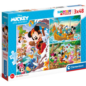 Clementoni Παζλ Mickey & Friends 96τμχ (1200-25266)