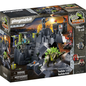 Playmobil Ο Βράχος Των Δεινοσαύρων (70623)