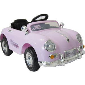 Kikka Boo, Παιδικό Αυτοκίνητο Sugar Dream Deluxe Ηλεκτροκίνητο με Τηλεκατεύθυνση 6 Volt Ροζ 31006050002 