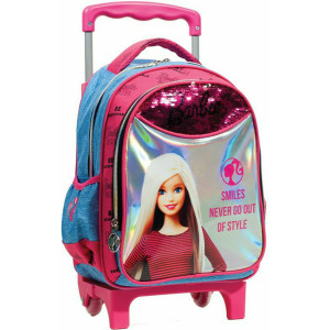 Τσάντα Νηπίου Τρόλεϊ Barbie Denim Fashion (349-66072)