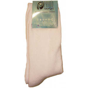 Κάλτσες Μπουρνουζέ Μονόχρωμες (Άσπρο) (Κωδ.585.62.001)