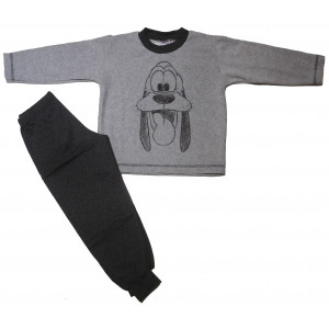 Πυζάμα Γκουφι Βρεφικό (Ανοιχτό Γκρι) (#226.068.005+15#)