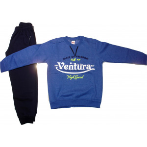 Φόρμα Φούτερ (Μπλε) (Κωδ.077.40.465)