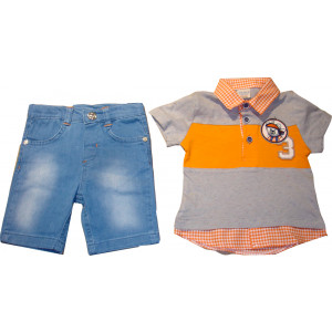 Μπλούζα - Βερμούδα (Κωδ.077.129.063)