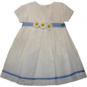 Φόρεμα Κ/M Κηπούρ (Άσπρο) (Κωδ.291.87.532)