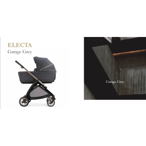 Inglesina Σύστημα Μεταφοράς Quattro New Electa Darwin Garage Grey, 2026