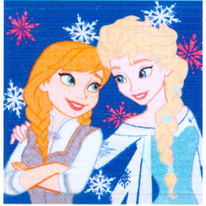 Πετσετάκι - Λαβέτα Frozen Disney (Μπλε) (Κωδ.621.01.013)