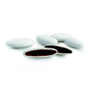 Κουφέτα Σοκολάτας Maxi Λευκά 1Kg (Καραμάνης Κωδ.300-11)  