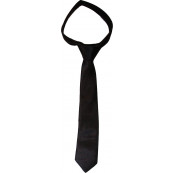 Γραβάτα Σατέν (Μαύρο) (Κωδ.582.01.002) <Άνω των 25 τεμ 2,5€