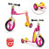 Scoot and Ride, Ποδήλατο Ισορροπίας & Πατίνι 2 σε 1 HighwayBaby Plus Pink/Yellow, 96194, narlis.gr