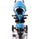 Moni Byox Τρίκυκλο Ποδηλατάκι Αναδιπλούμενο Flexy Lux Blue 3800146242756, narlis.gr