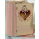 Μπαούλο ξύλινο βιβλίο καρδιά.Κ214