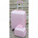 Βαλίτσες ταξιδιού ΒΑΛ2Α  ροζ με λευκό πουά narlis.gr