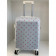 Βαλίτσες ταξιδιού ΒΑΛ5Α-1 λευκή με ροζ πουά narlis.gr
